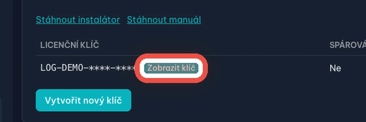 Zblízka: Klíč se objevil v tabulce