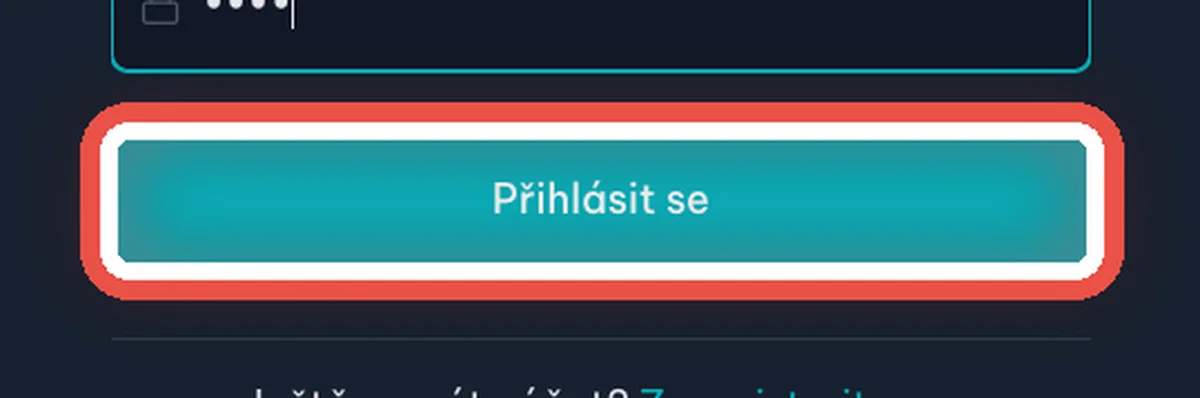 Detail — Klikněte na Přihlásit se