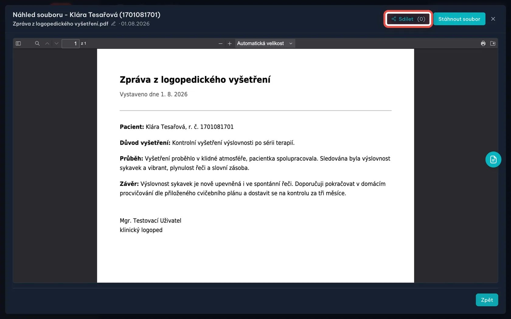 Snímek obrazovky ke kroku 4