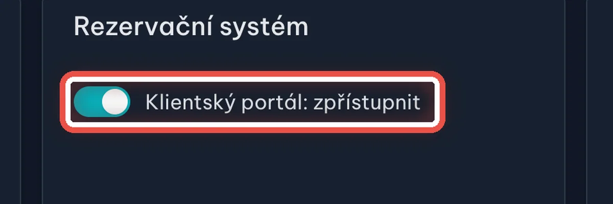 Detail — Objednávání pacientů přes internet