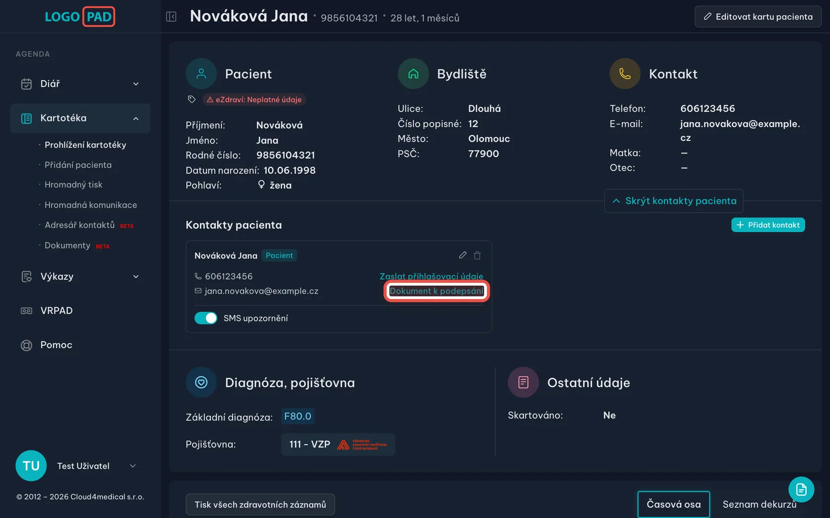 Snímek obrazovky ke kroku 8