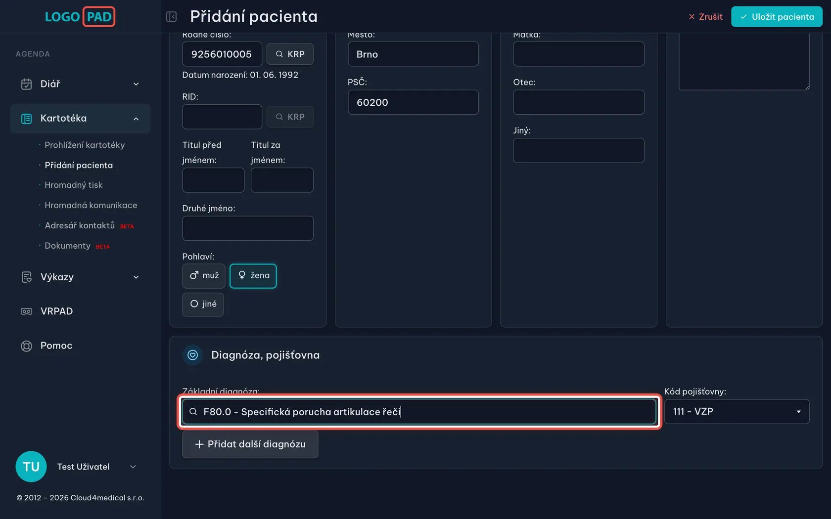 Snímek obrazovky ke kroku 8