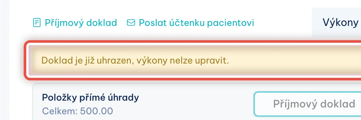 Detail — Účtuji samoplátce a všechna pole jsou zablokovaná. Co s tím?
