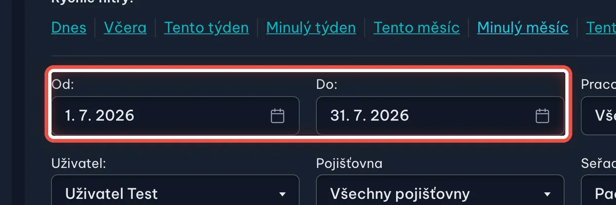 Detail — Nebo si data zadejte sami