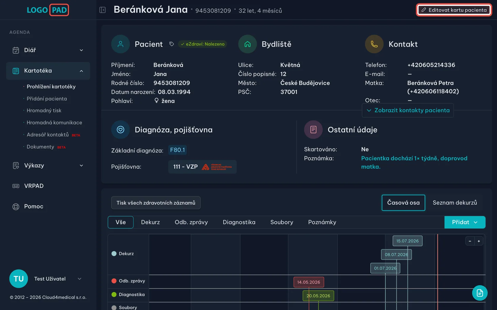 Pusťte se do úprav — snímek obrazovky programu, krok 20 z 27