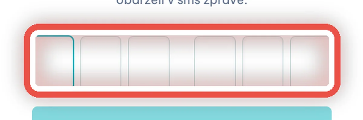 Detail — Opište kód z SMS