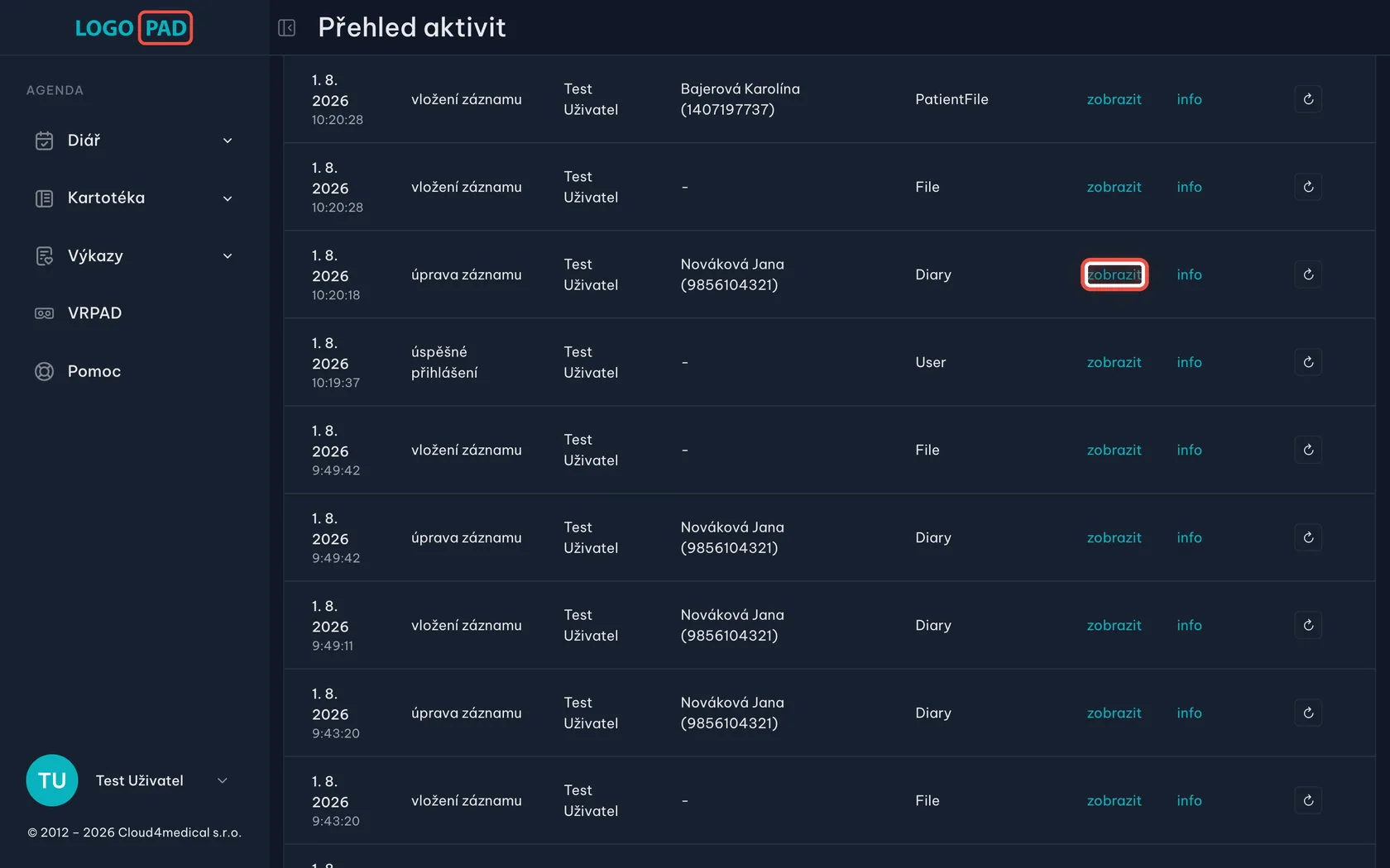 Snímek obrazovky ke kroku 9