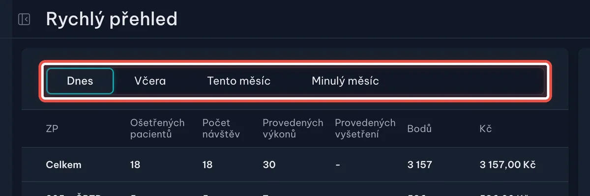 Detail — Přepněte si období