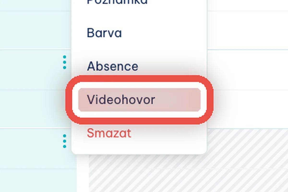 Detail — Spusťte videohovor