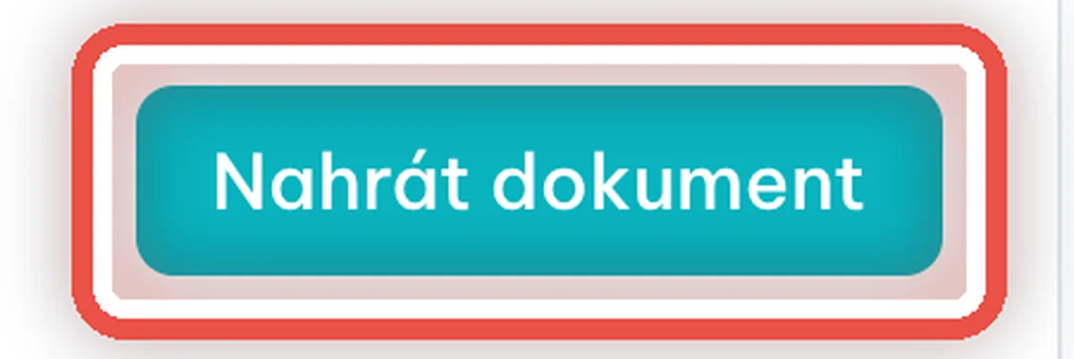 Detail — Klikne na Nahrát dokument