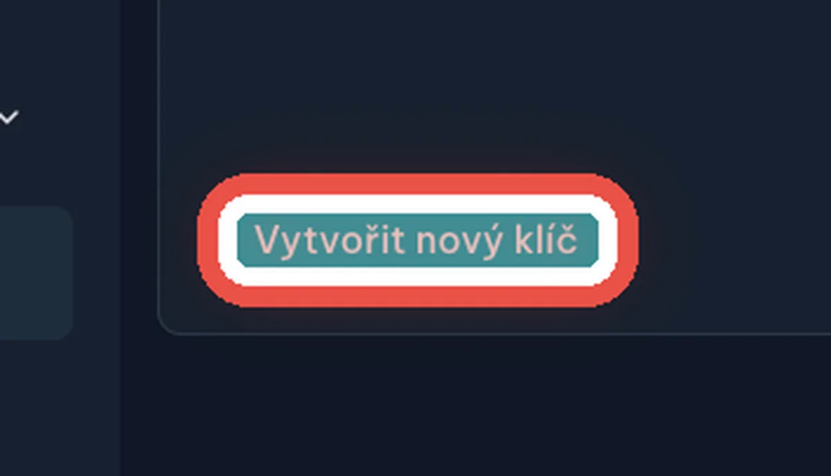 Zblízka: Vytvořte licenční klíč
